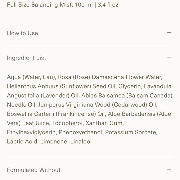 Oak Essentials x Jenni Kanye Full Size Balancing Toning Mist 100ml/3.4 fl oz $46 - Picture 9 of 14